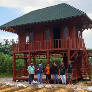 Jasa pembuatan rumah kayu bergaya Jepang