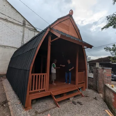 Konstruksi Rumah Kayu